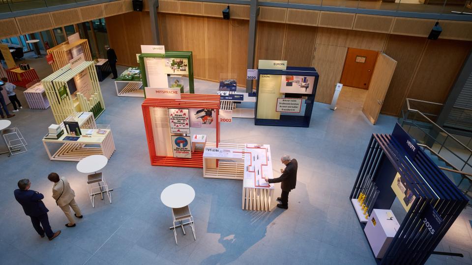 Ausstellung 75 Jahre Landesverfassung NRW