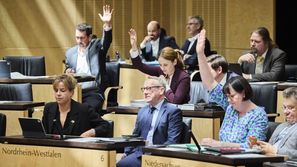 1067. Bundesrat Abstimmung